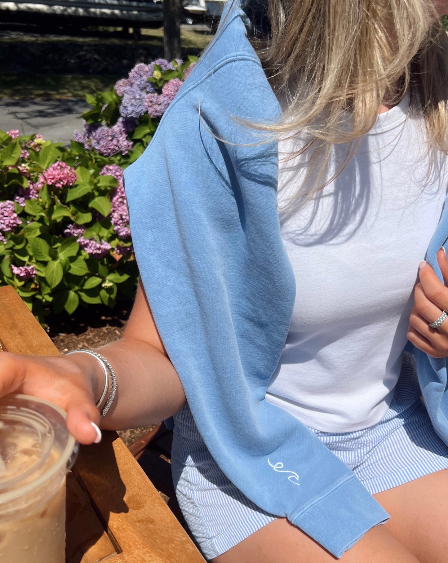 Coastal Core Collection Crewneck - Wave